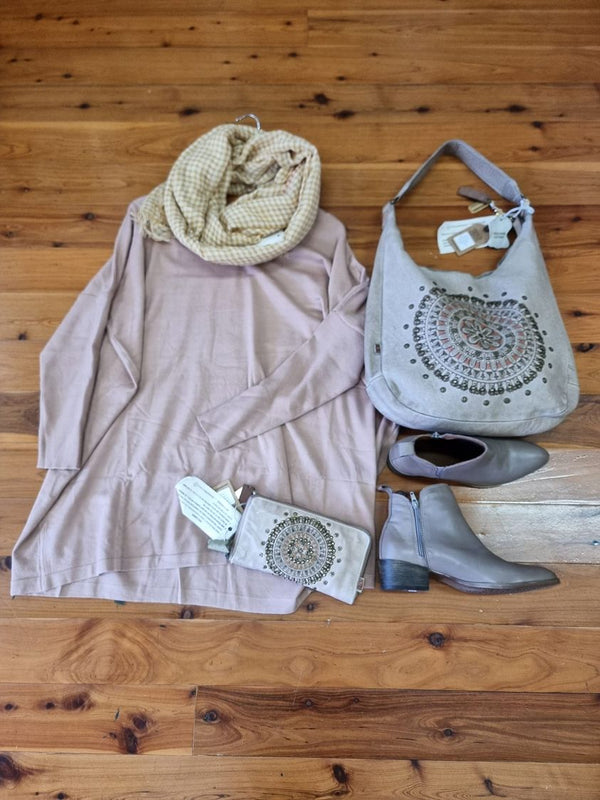 Cream Slouch Knit
