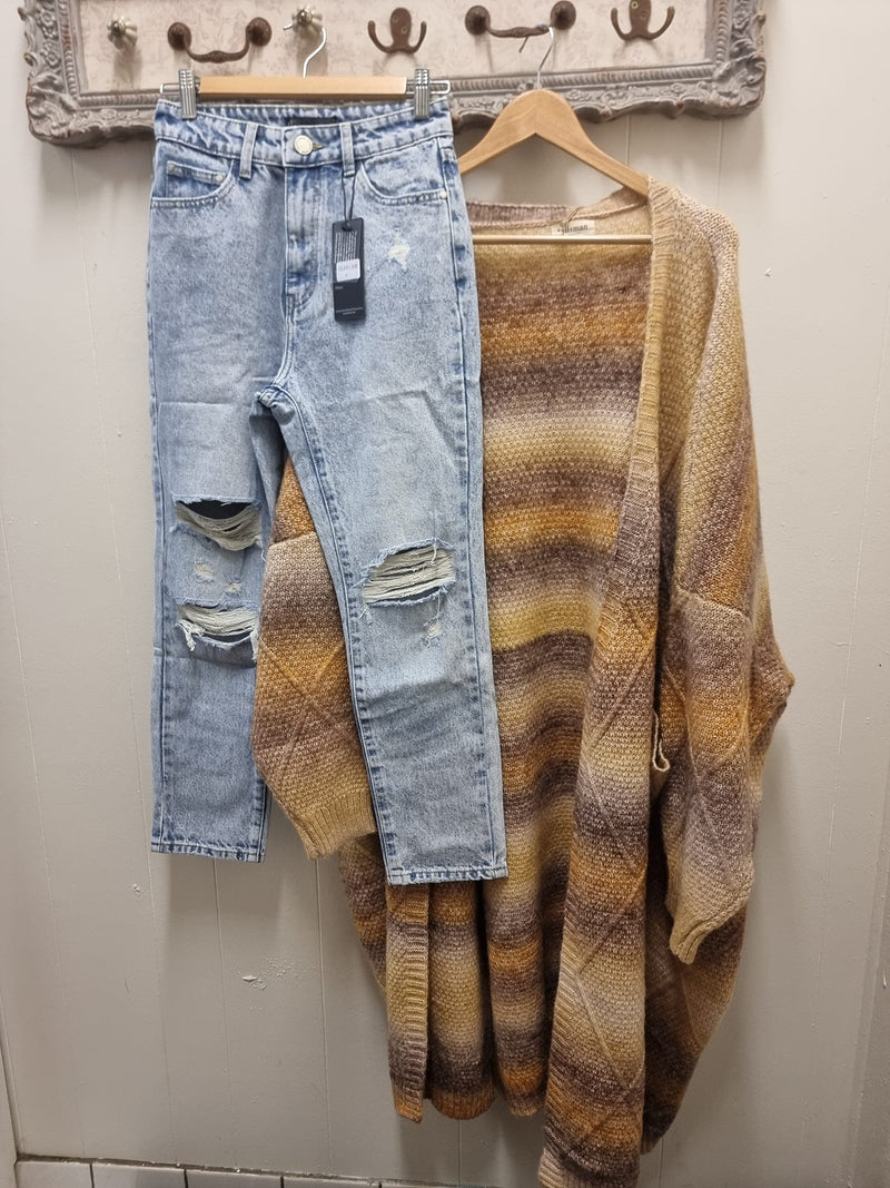 Eclispe Cardi in Tan