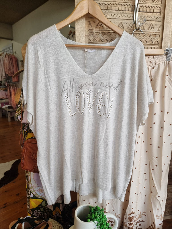 All you need is love tee
