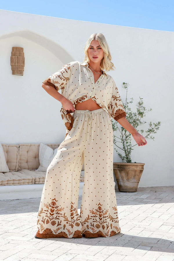 Barcelona Wide Leg Pant