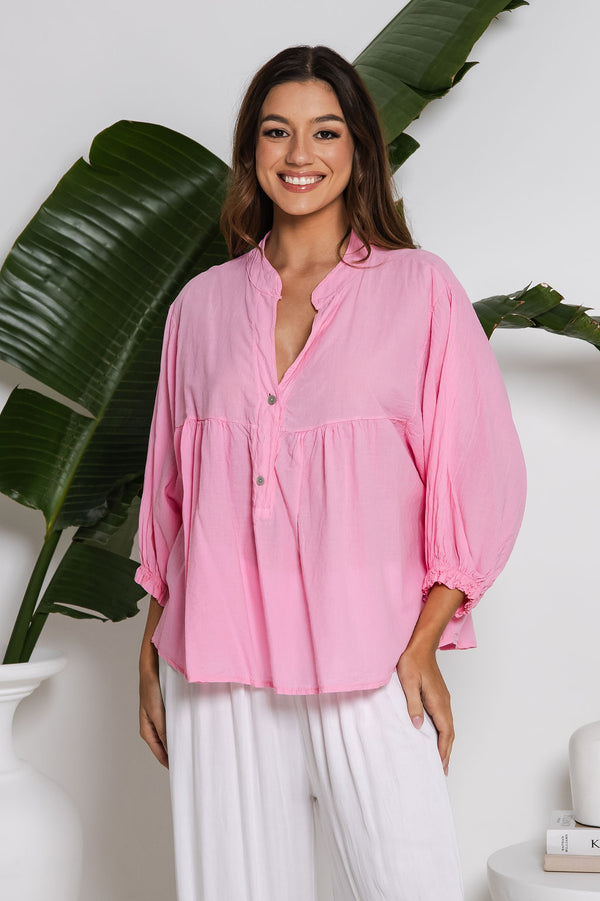 Celina Top in Rose