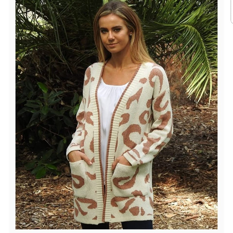 Animal Knit Cardi